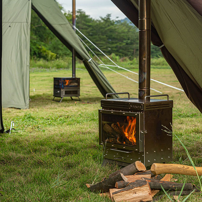 Dweller Wood Stove | Outdoor Fireplace for Hot Tent Camping | POMOLY New Arrival