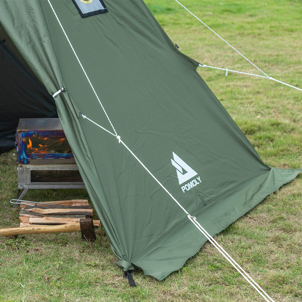HEX Hot Tent with Wood Stove Jack 2-3 Person