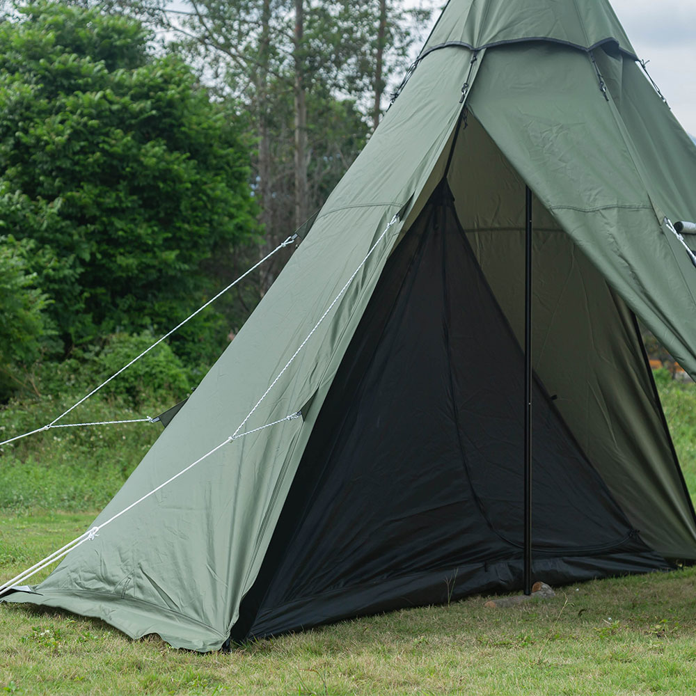 HEX Hot Tent with Wood Stove Jack 2-3 Person