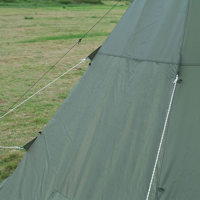 POMOLY HEX Hot Tent | 2 Person Tipi Tent with Wood Stove Jack for All Season Camping