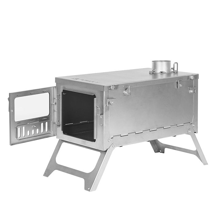 T1 FLAME Wood Stove | Titanium Tent Stove for Camping