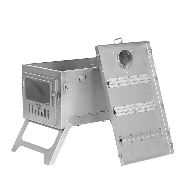 T1 FLAME Wood Stove | Titanium Tent Stove for Camping