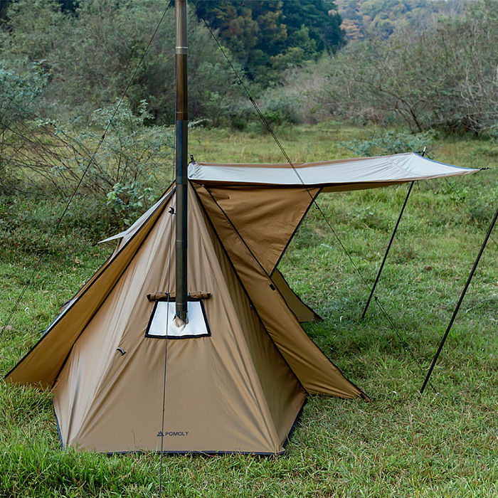 STOVEHUT 70 3.0 New Version Camping Hot Tent | 4 Season Shelter for Bushcrafter | POMOLY New Arrival