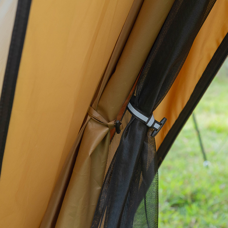 POMOLY  STOVEHUT 70 サンセットイエロー STOVEHUT 70パップテント| ブッシュクラフター用 4シーズン適用