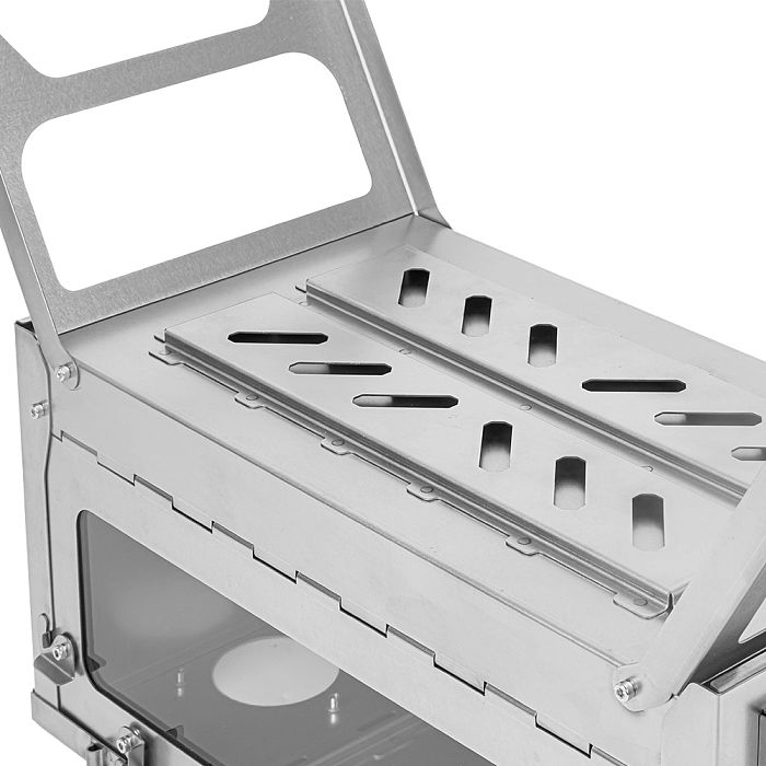 T1 Ultra | Fastfold Titanium Stove | Camping Tent Wood Stove for 3-6P | POMOLY New Arrival