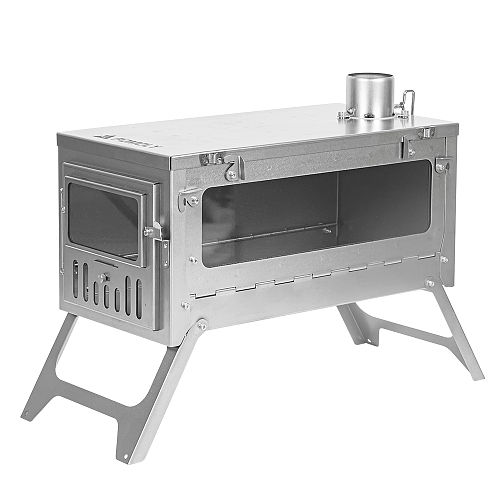 T1 Ultra | Fastfold Titanium Stove | Camping Tent Wood Stove for 3-6P | POMOLY New Arrival