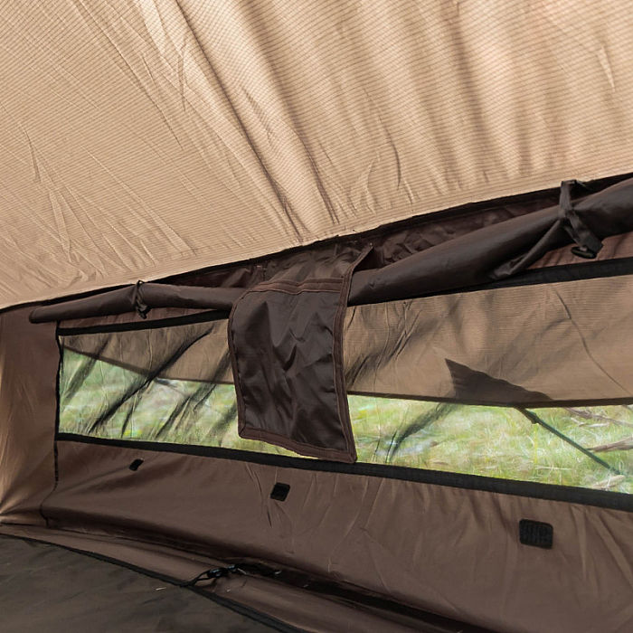 CHALET 70 Camping Hot Tent With Two Poles | Solo Winter Camping Wall Tent  | POMOLY New Arrival