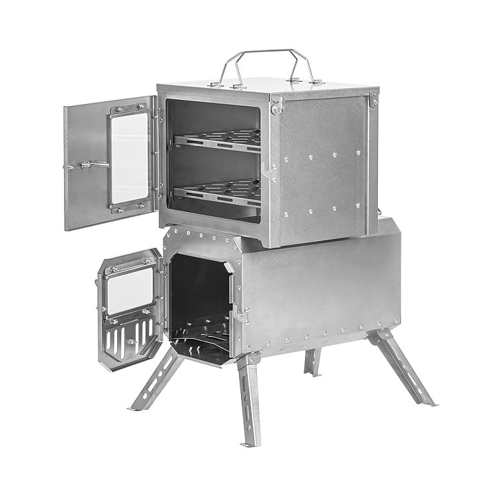 Titanium Stove Oven Size M | Ultralight Oven 2.5 lb | POMOLY New Arrival