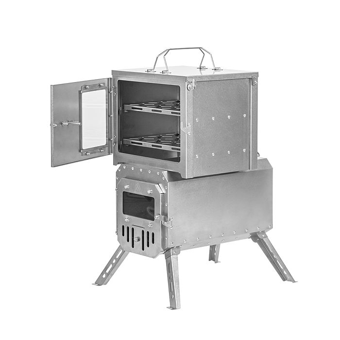 Titanium Stove Oven Size M | Ultralight Oven 2.5 lb | POMOLY New Arrival