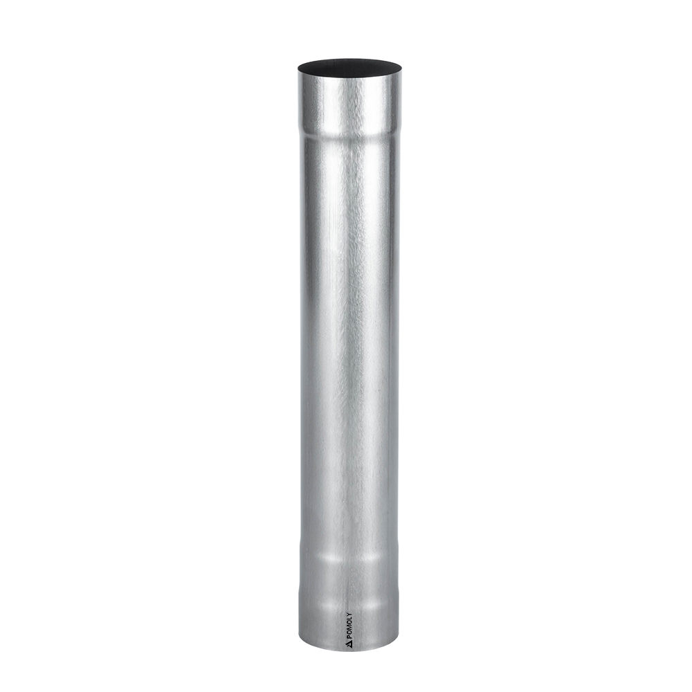 Titanium Non Rolling Solid Section Chimney | Bottom Base Section Pipe