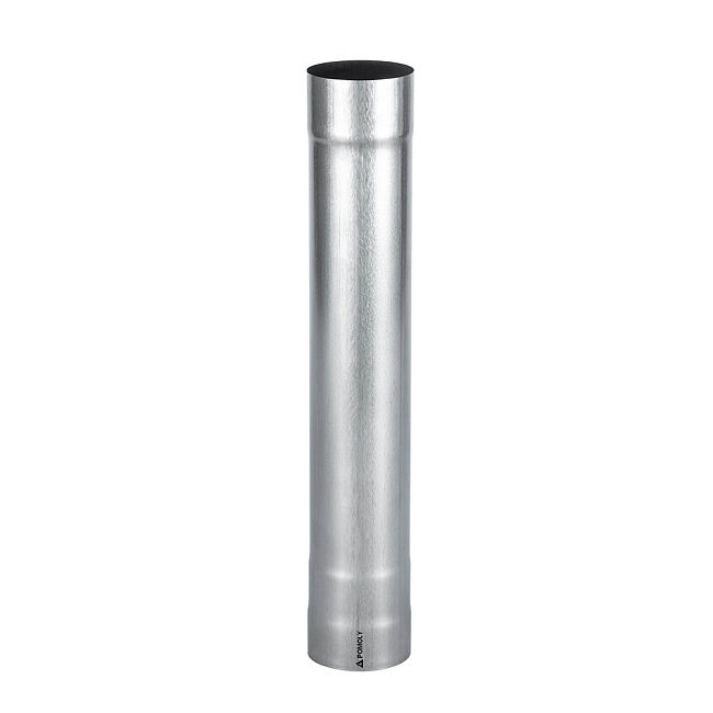 Φ2.36in x 14.17in (Φ6cm x 36cm) Bottom Base Section Titanium Chimney 2.0 Version | POMOLY