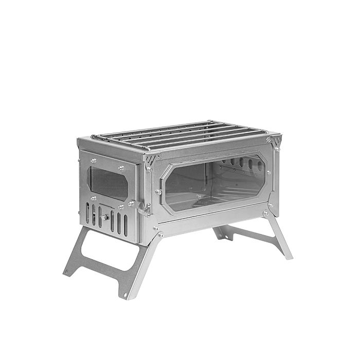 T-Brick Mini Titanium Campfire Grill