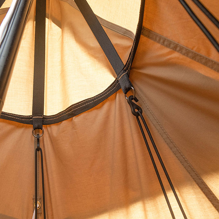 Pomoly PEAK TC Hot Tent | Tetoron Cotton Tipi Tent with Inner Tent Winter Camping | POMOLY New Arrival