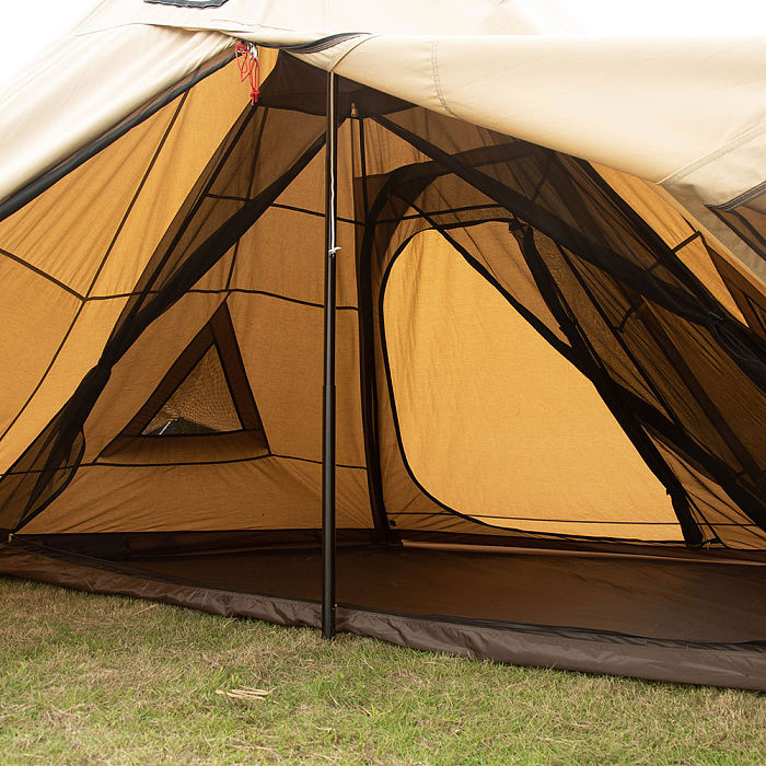 Pomoly PEAK TC Hot Tent | Tetoron Cotton Tipi Tent with Inner Tent Winter Camping | POMOLY New Arrival