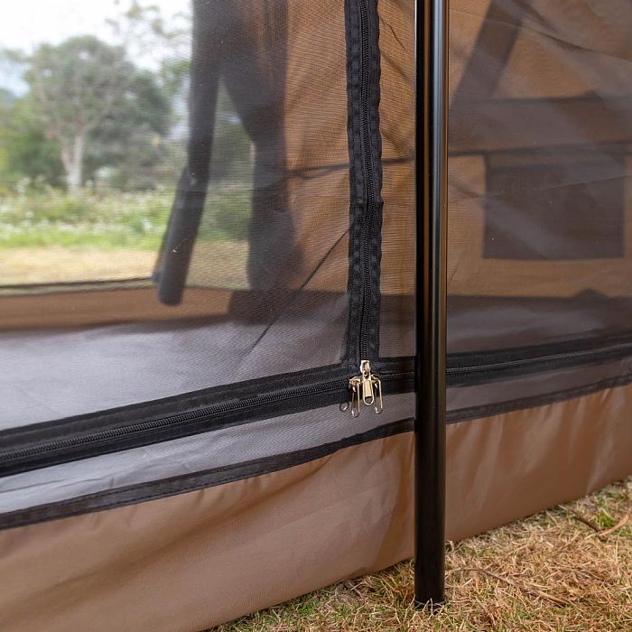 Pomoly PEAK TC Hot Tent | Tetoron Cotton Tipi Tent with Inner Tent Winter Camping | POMOLY New Arrival