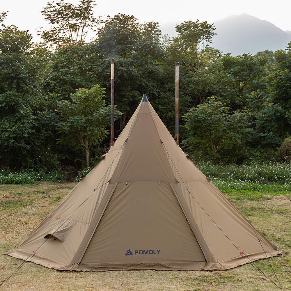 Bromance 70 Teepee Hot Tent for 4-6 Person | POMOLY 2022 New Series