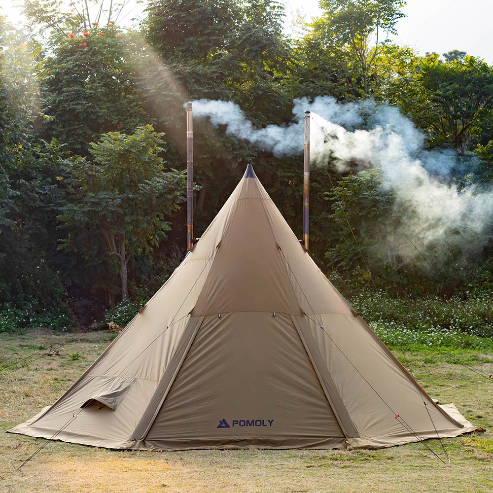 Bromance 70 Teepee Hot Tent for 4-6 Person | POMOLY 2022 New Series