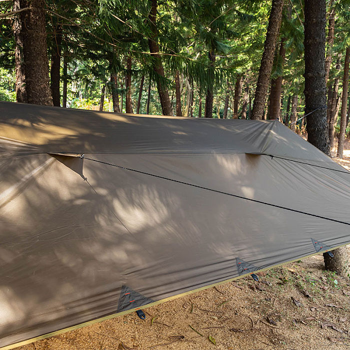 Wolfden UL Hammock Rain Fly Tarp Shelter 9ft x 12ft | Ultralight 20D 3000mm Silnylon Tarp | Lonewolf902 Signature | New Arrival