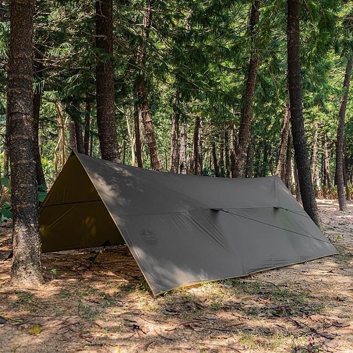 Wolfden UL Hammock Rain Fly Tarp Shelter 9ft x 12ft | Ultralight 20D 3000mm Silnylon Tarp | Lonewolf902 Signature | New Arrival