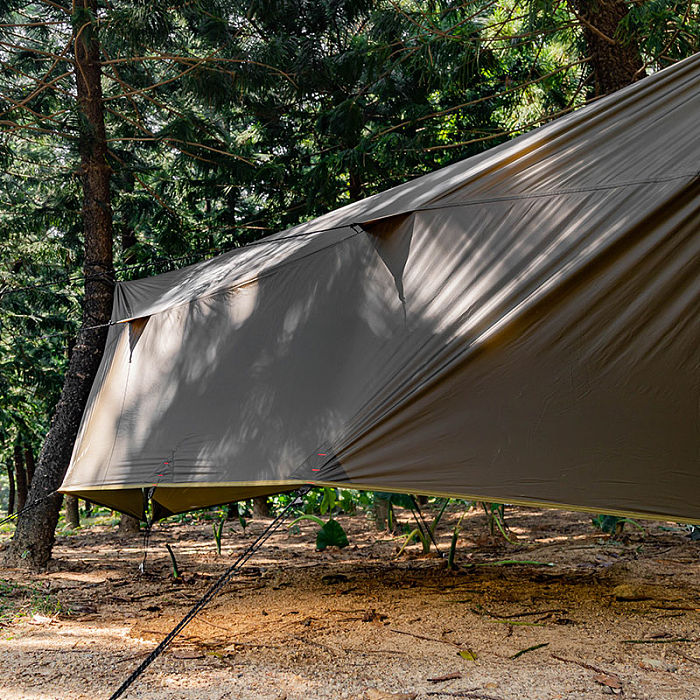 Wolfden UL Hammock Rain Fly Tarp Shelter 9ft x 12ft | Ultralight 20D 3000mm Silnylon Tarp | Lonewolf902 Signature | New Arrival