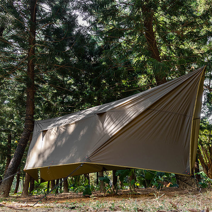 Wolfden UL Hammock Rain Fly Tarp Shelter 9ft x 12ft | Ultralight 20D 3000mm Silnylon Tarp | Lonewolf902 Signature | New Arrival