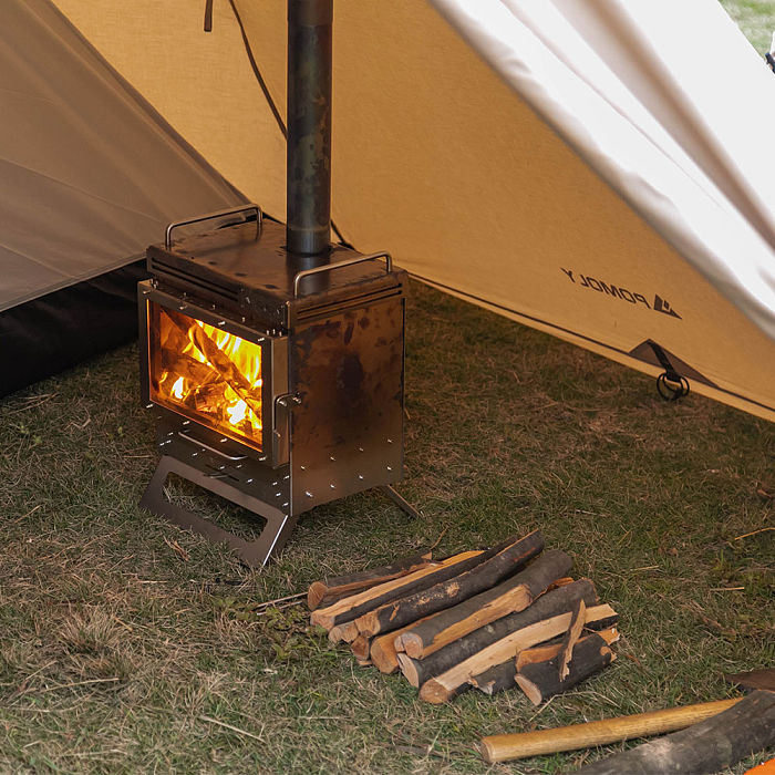Dweller Wood Stove | Outdoor Fireplace for Hot Tent Camping | POMOLY New Arrival