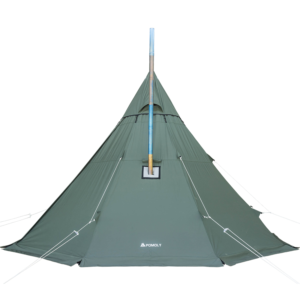 YARN Octa Canvas Hot Tent with Wood Stove Jack 3-5 Person