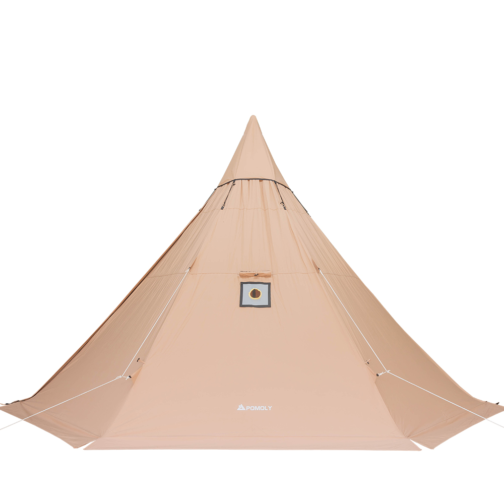 Pomoly テント YARN Plus Canvas 2-4人 ストーブ穴あり YARN Plus Canvas Hot Tent with Wood Stove Jack 2-4 Person