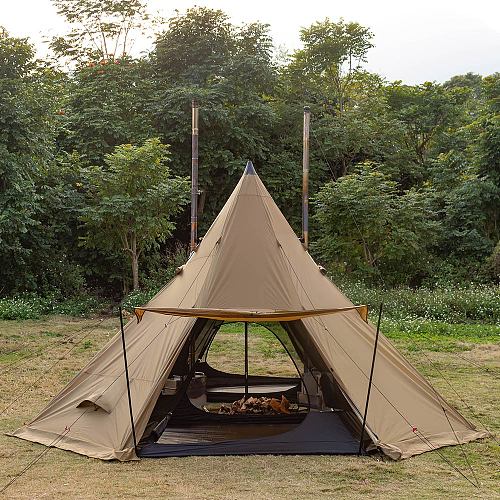 【Pre Order】Bromance 70 Tipi Wood Stove Tent for 4-6 Person (3 Stove Jacks) | POMOLY New Arrival