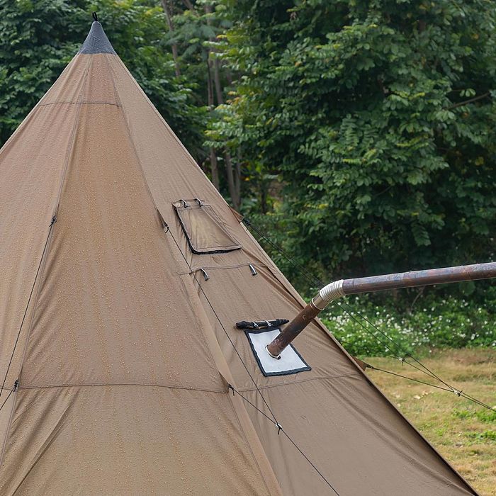 Bromance 70 Tipi Wood Stove Tent for 4-6 Person (3 Stove Jacks) | POMOLY New Arrival