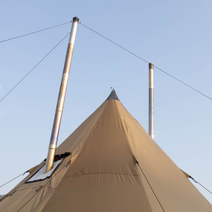 Bromance 70 Tipi Wood Stove Tent for 4-6 Person (3 Stove Jacks) | POMOLY New Arrival