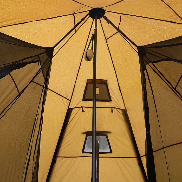 Bromance 70 Tipi Wood Stove Tent for 4-6 Person (3 Stove Jacks) | POMOLY New Arrival