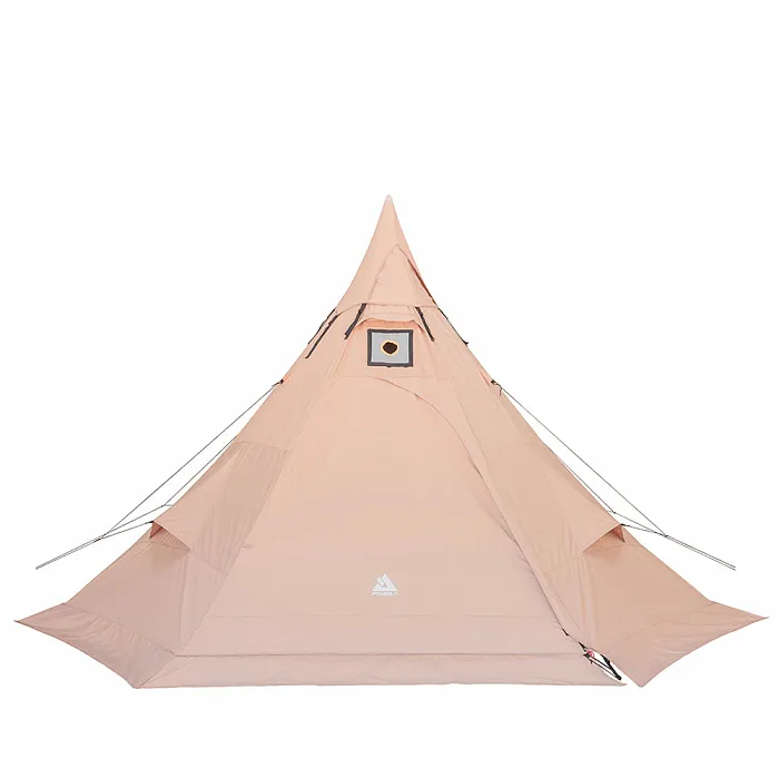 Pomoly PEAK TC Hot Tent | Tetoron Cotton Tipi Tent with Inner Tent Winter Camping | POMOLY New Arrival