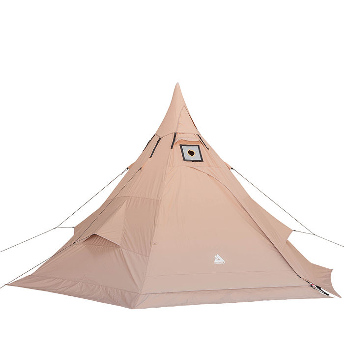 Pomoly PEAK TC Hot Tent | Tetoron Cotton Tipi Tent with Inner Tent Winter Camping | POMOLY New Arrival