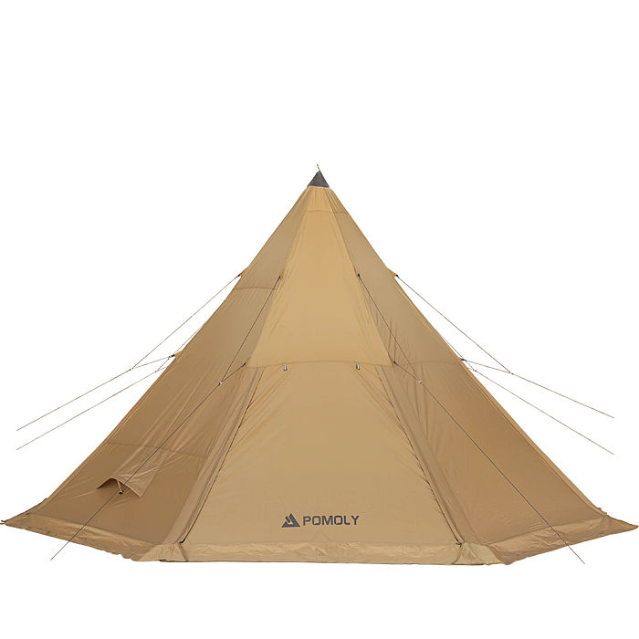 Bromance 70 Tipi Wood Stove Tent for 4-6 Person (3 Stove Jacks) | POMOLY New Arrival