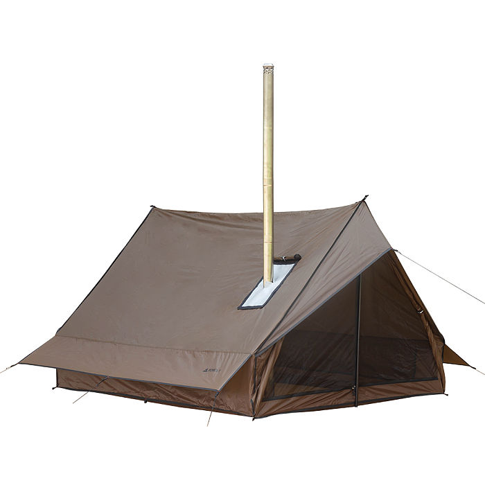 CHALET 70 Camping Hot Tent With Two Poles | Solo Winter Camping Wall Tent  | POMOLY New Arrival