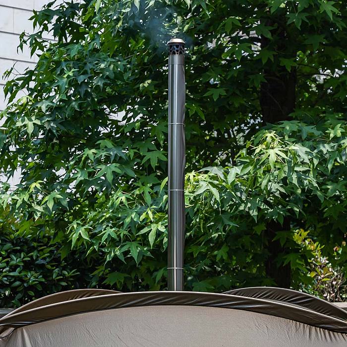 Dweller-Ti Wood Stove | Titanium Outdoor Fireplace | POMOLY & GREEN STOVE New Arrival