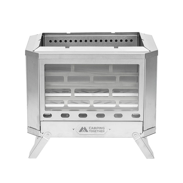 Mjölnir Titanium Fire Pit | POMOLY x CAMPING TOGETHER Camping Wood Stove| New Arrival