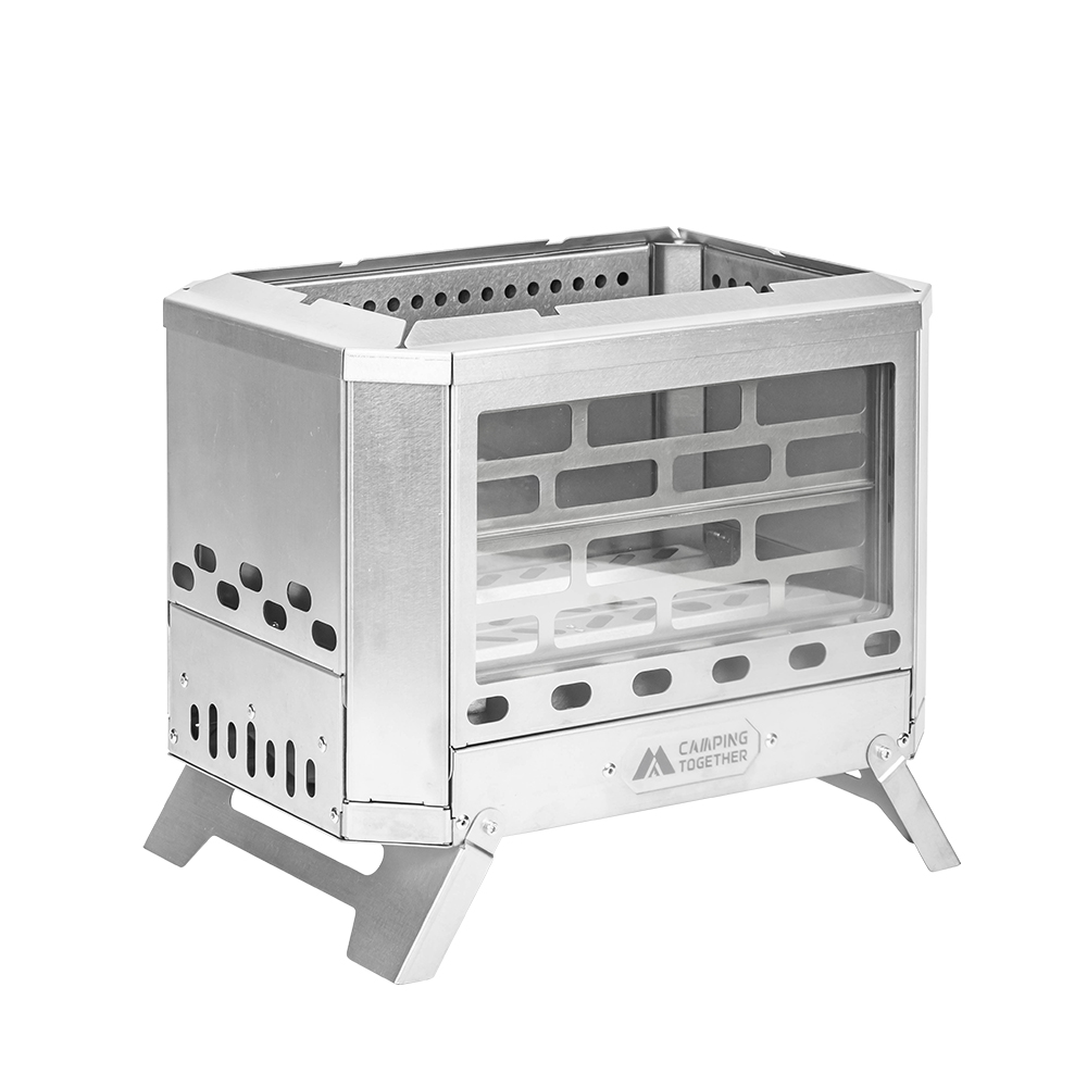 Mjölnir Titanium Camping Fire Pit | POMOLY x CAMPING TOGETHER