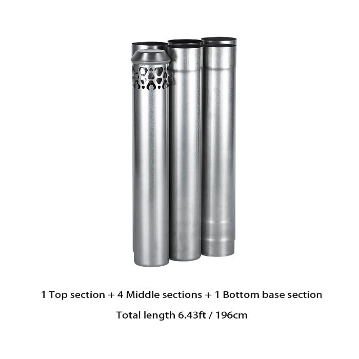 【Pre Order】Traveller 3 Wood Stove | Non Rolling Titanium Chimney Version | Ultralight Tent Stove | New Arrival