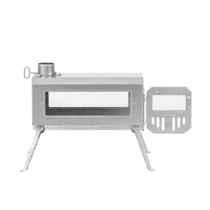 【Pre Order】Traveller 3 Wood Stove | Non Rolling Titanium Chimney Version | Ultralight Tent Stove | New Arrival