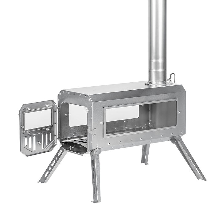 【Pre Order】Traveller 3 Wood Stove | Non Rolling Titanium Chimney Version | Ultralight Tent Stove | New Arrival