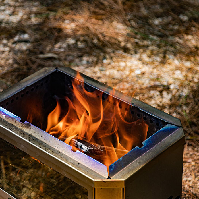 Mjölnir Titanium Fire Pit | POMOLY x CAMPING TOGETHER Camping Wood Stove| New Arrival