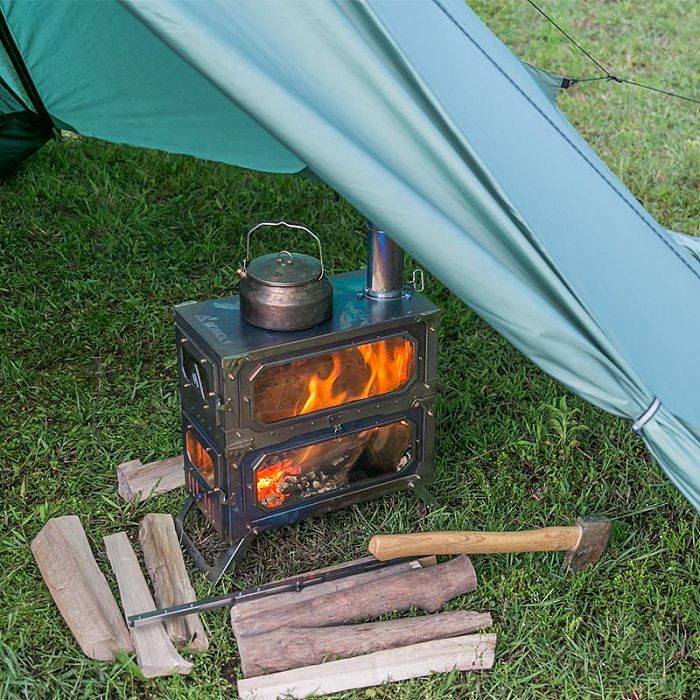 HUSSAR Plus 2.0 Camping Hot Tent | Tipi Tent with Stove Jack | POMOLY New Arrival