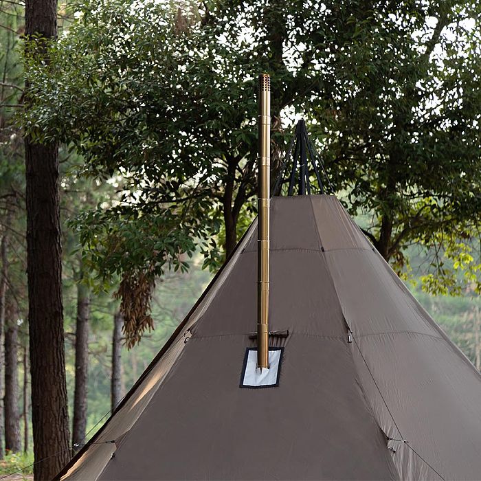 HUSSAR Plus 2.0 Camping Hot Tent | Tipi Tent with Stove Jack | POMOLY New Arrival