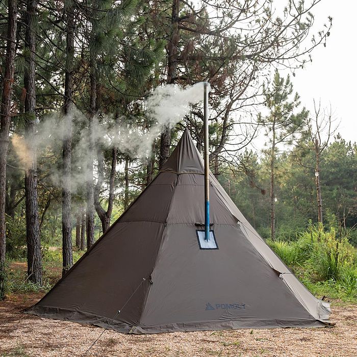 HUSSAR Plus Camping Hot Tent | POMOLY