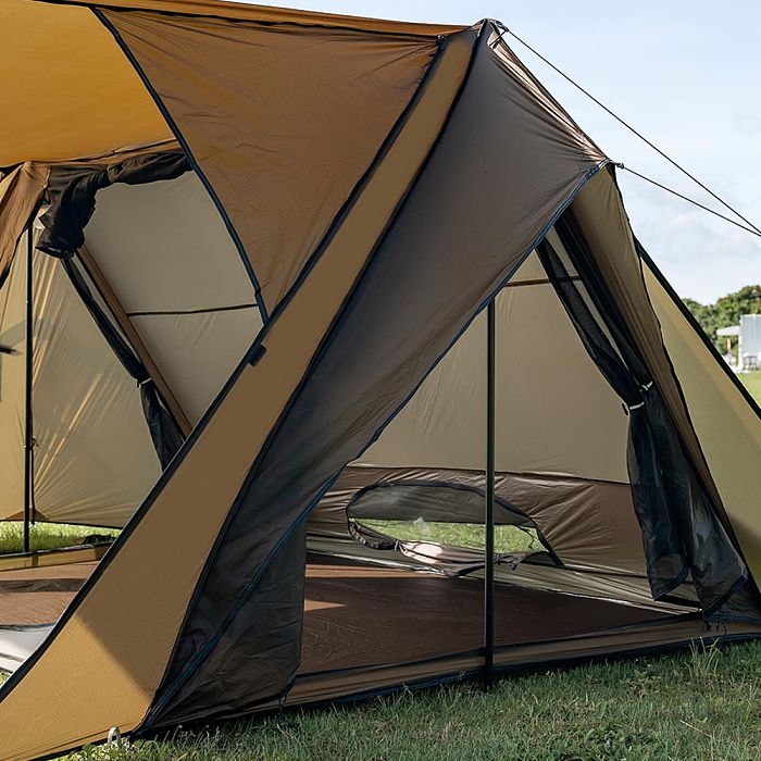 【Pre Order】STOVEHUT 20 Ultralight Shelter Hot Tent Camping Tent with Stove Jack (Brown) | POMOLY New Arrival