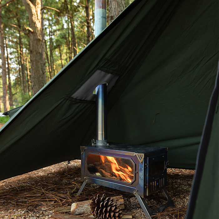 STOVEHUT TC Chimney Shelter | Camping Hot Tent for Bushcrafter | POMOLY New Arrival