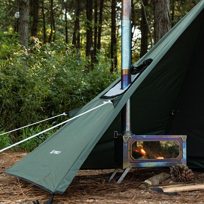 STOVEHUT TC Chimney Shelter | Camping Hot Tent for Bushcrafter | POMOLY New Arrival