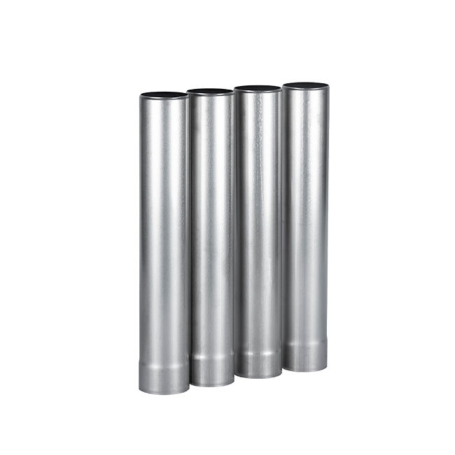 Φ2.36in x 14.17in (Φ6cm x 36cm) Titanium Extension Middle Section Chimney Set | POMOLY